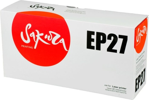 Картридж совместимый лазерный Sakura SAEP27
