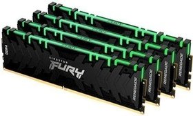   DDR4 Kingston 32Gb (4x8Gb KIT) Fury Renegade RGB (KF436C16RBAK4/32)