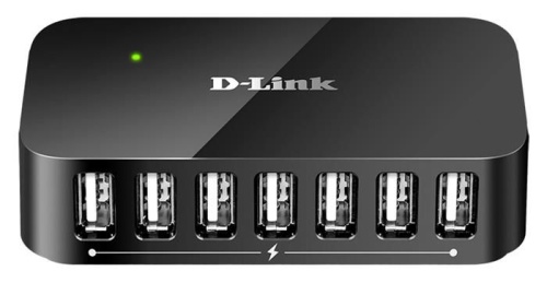 Разветвитель USB2.0 D-Link DUB-H7/B/D2A Разветвитель USB2.0 D-Link DUB-H7/B/D2A