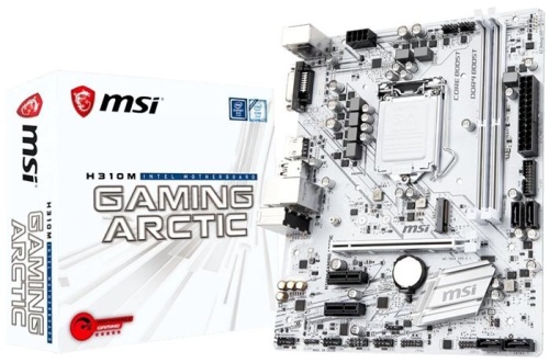 Мат. плата Socket1151v2 MSI H310MGAMINGARCTIC фото 5 Мат. плата Socket1151v2 MSI H310MGAMINGARCTIC фото 5