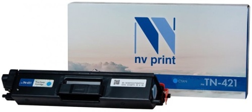 Картридж совместимый лазерный NV Print NV-TN-421 Cyan NV-TN-421C