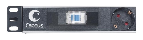 Блок розеток Cabeus PDU-6P-B-2EU фото 2