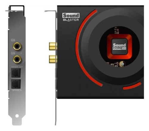 Аудиокарта Creative Sound Blaster ZXR (Sound Core3D) 5.1 70SB151000001 фото 3