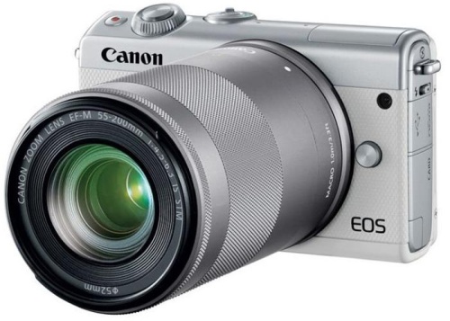 Цифровой фотоаппарат Canon EOS M100 белый 2210C012 фото 9