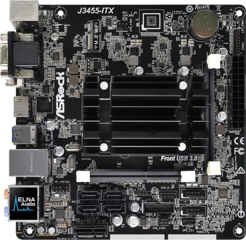 Мат. плата с CPU ASRock J3455-ITX