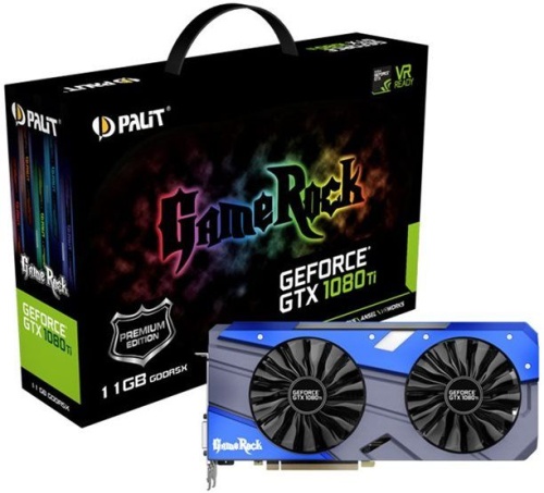 Видеокарта PCI-E Palit 11264Мб PA-GTX1080TI GAME P. 11G NEB108TH15LC-1020G фото 5