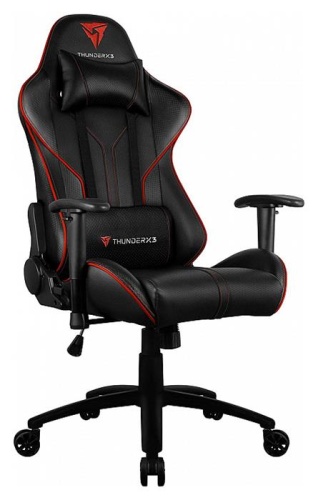 Игровое кресло ThunderX3 RC3 HEX AIR Tech Black/Red черное/красное TX3-RC3BR фото 3