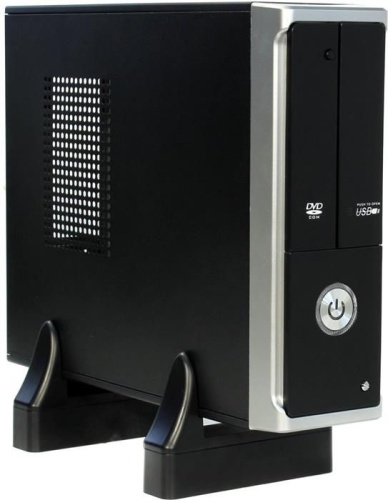 Корпус HTPC EXEGATE MI-205 Black-Silver EX156810RUS