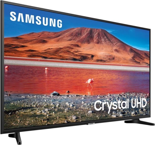 Телевизор ЖК Samsung UE43AU7002UXRU 7 черный фото 2