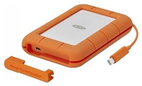 Внешний жесткий диск 2.5 LaCie 500Gb Rugged STFS500400 оранжевый