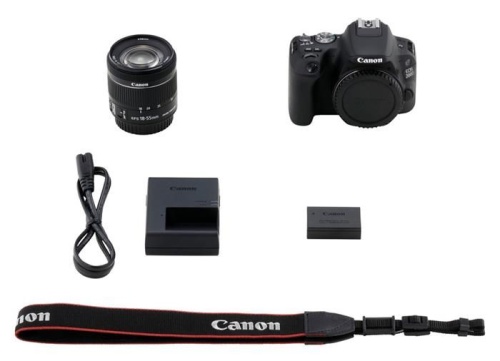 Цифровой фотоаппарат Canon EOS 200D черный 2250C002 фото 8