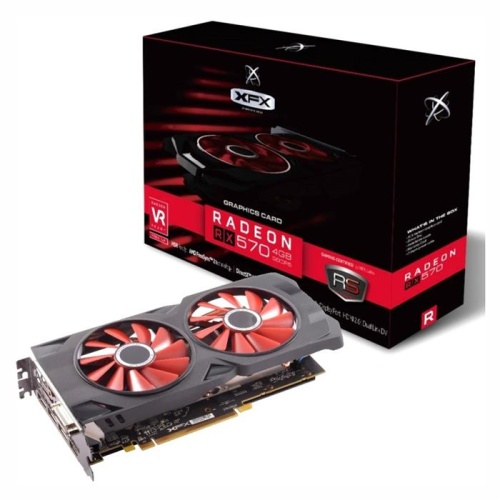 Видеокарта PCI-E XFX 4096Мб Radeon RX 570 RX-570P4DBD6 фото 5