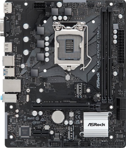 Мат. плата Socket1200 ASRock CML-HDV/M.2 TPM R2.0