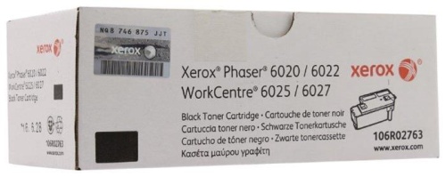 Оригинальный лазерный картридж Xerox 106R02763