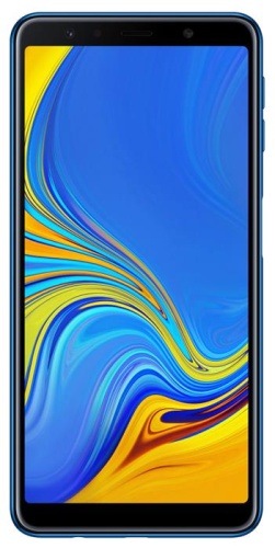 Смартфон Samsung SM-A750F Galaxy A7 (2018) 64Gb 4Gb синий SM-A750FZBUSER