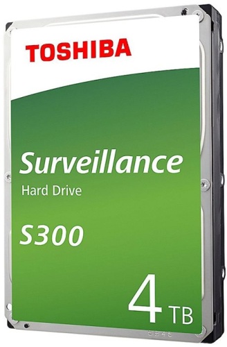 Жесткий диск SATA HDD Toshiba 4Tb HDWT840UZSVA Surveillance S300