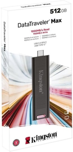 Накопитель USB flash Kingston 512Gb DataTraveler Type-C Max DTMAX/512GB фото 3