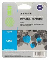 Картридж струйный совместимый Cactus CS-EPT1632 голубой