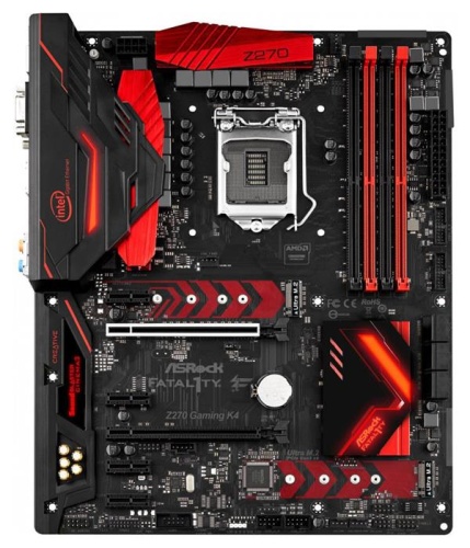 Мат. плата Socket1151 ASRock Z270 GAMING K4