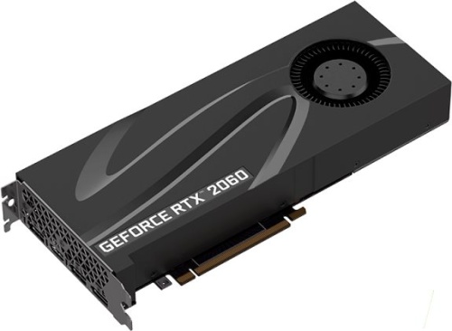 Видеокарта PCI-E PNY 6Gb GeForce RTX2060 Blower (VCG20606BLMPB) RTL Видеокарта PCI-E PNY 6Gb GeForce RTX2060 Blower (VCG20606BLMPB) RTL