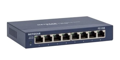 Коммутатор неуправляемый Netgear FS108-300PES