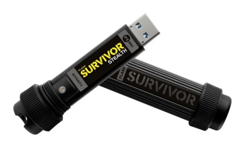 Накопитель USB flash Corsair 256Gb Survivor Stealth CMFSS3B-256GB черный фото 3