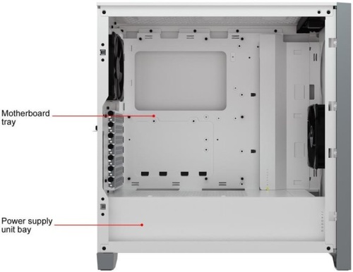 Корпус Miditower Corsair 4000D CC-9011199-WW фото 10