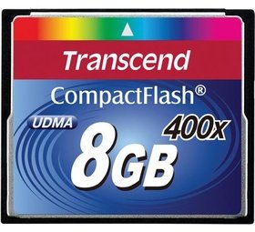  CF Transcend 8 Premium CompactFlash TS8GCF400