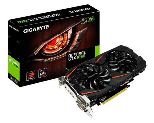 Видеокарта PCI-E GIGABYTE 3072МБ GV-N1060WF2OC-3GD фото 6