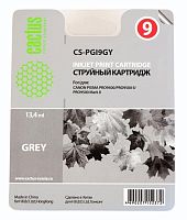 Картридж струйный совместимый Cactus CS-PGI9GY серый