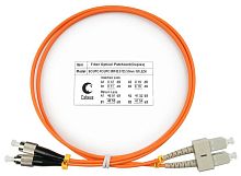Патчкорд оптоволоконный Cabeus FOP-62-SC-FC-1m