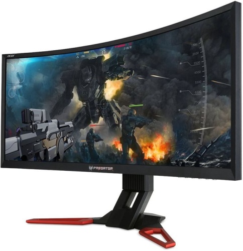 Монитор Acer Predator Z35 (UM.CZ0EE.001) черно-красный фото 3