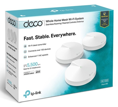 Маршрутизатор WiFI TP-Link Deco M5(1-pack) фото 4