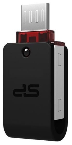 Накопитель USB flash Silicon Power 16ГБ Mobile X31OTG SP016GBUF3X31V1K черный фото 3