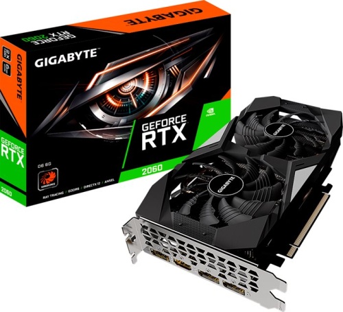 Видеокарта PCI-E GIGABYTE 6Gb GeForce RTX2060 (GV-N2060D6-6GD V2) RTL фото 7