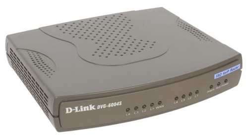 Голосовой шлюз (IP) D-Link DVG-6004S/B2A/B2B DVG-6004S/B2B