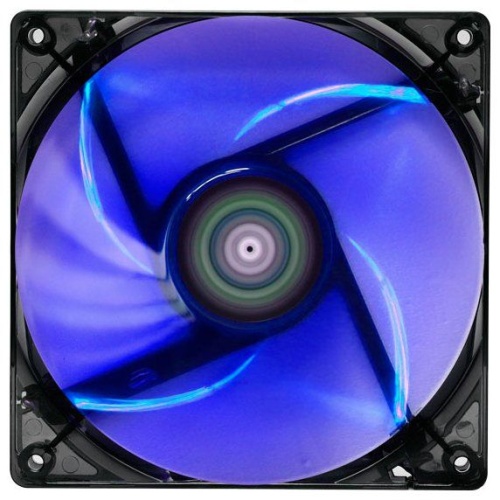 Вентилятор для корпуса Aerocool Lightning 12см Blue Edition (синяя подсветка) фото 2