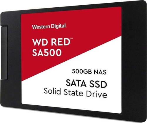 Накопитель SSD SATA 2.5 Western Digital 500Gb Red SA500 WDS500G1R0A