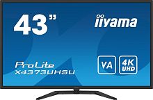 Монитор Iiyama ProLite X4373UHSU-B1 черный