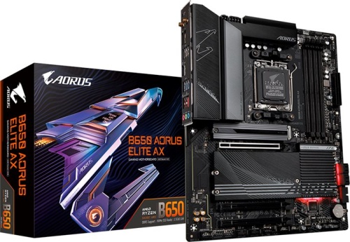 Мат. плата SocketAM5 GIGABYTE B650 AORUS ELITE AX фото 6