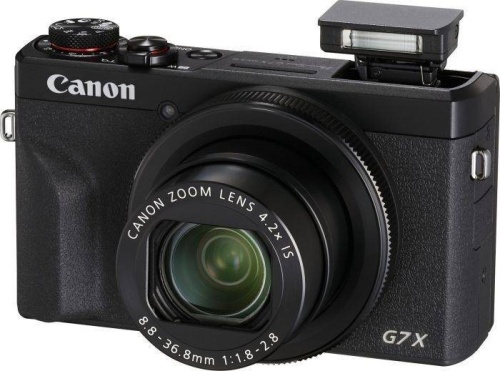 Цифровой фотоаппарат Canon PowerShot G7 X MARKIII черный 3637C002 фото 7