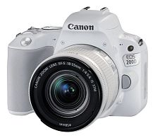 Цифровой фотоаппарат Canon EOS 200D белый 2253C001