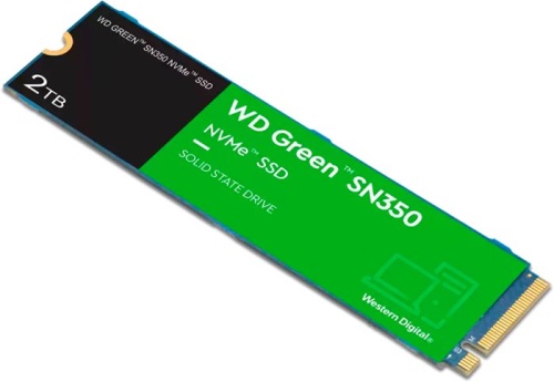 Накопитель SSD M.2 Western Digital 2TB WD Green SN350 NVMe, WDS200T3G0C фото 2