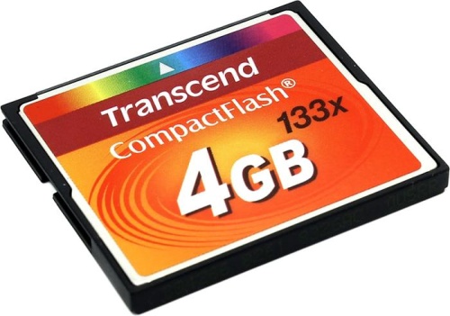 Карта памяти CF Transcend 4ГБ Ultra Speed CompactFlash TS4GCF133 Карта памяти CF Transcend 4ГБ Ultra Speed CompactFlash TS4GCF133