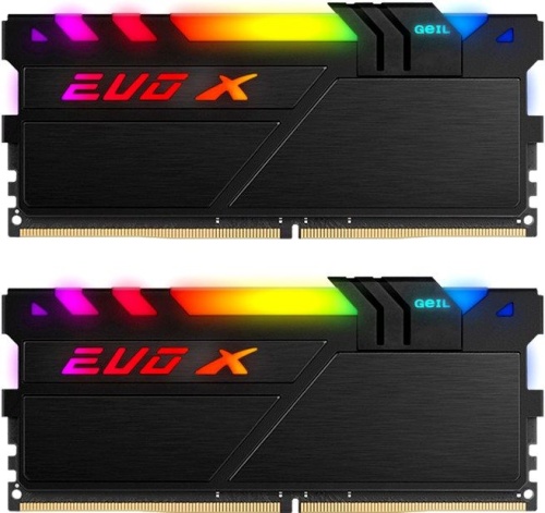 Модуль памяти DDR4 Geil 16Gb (2x8Gb KIT) EVO X II (GEXSB416GB3200C16ADC)