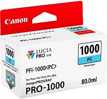 Оригинальный струйный картридж Canon PFI-1000C Cyan 0547C001