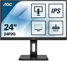 Монитор AOC 24P2Q Black с поворотом экрана