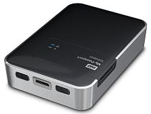 Внешний жесткий диск 2.5 Western Digital 2000ГБ My Passport Wireless WDBDAF0020BBK