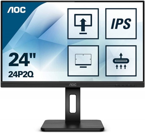 Монитор AOC 24P2Q Black с поворотом экрана