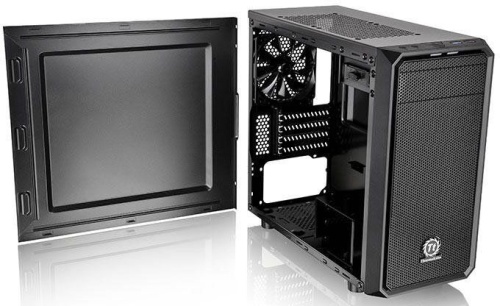 Корпус Minitower Thermaltake Versa H15 черный CA-1D4-00S1NN-00 фото 3